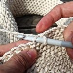 tricoter avec un crochet le point triple